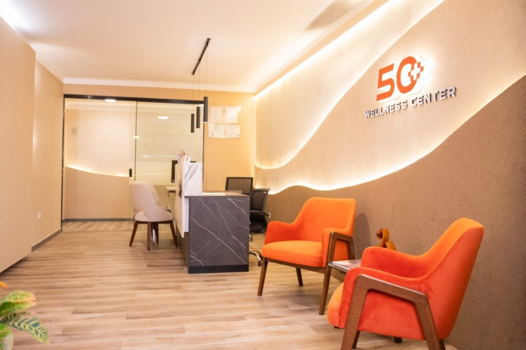 Recepción de 50 Wellness Center